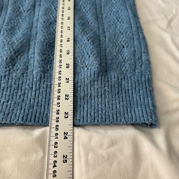 JOIE Women's Long Sleeve Soft Knit Wool Blend Sweater‎ Powder Blue Size Small - Picture 9 of 11